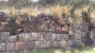 Exploring ancient Inca complex of Tipon in Peru yesterday