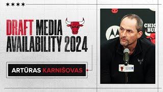 2024 Bulls Draft Media Availability  Chicago Bulls