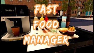 FAST FOOD MANAGER #fastfoodmanager #simulatorgames #games #livegaming #streamerindonesia #live