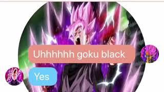 Bana gets mad at goku black