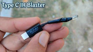 How To Make Type C IR Blaster For Android Phone  External Infrared Blaster Remote For C Type Phone