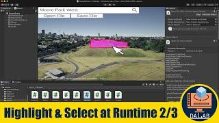 Highlight and Select an Object at the Runtime In Unity - Step2 Highlight C#