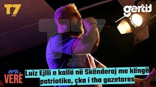 Luiz Ejlli e kallë në Skënderaj me këngë patriotike çka i tha gazetares  Era Verë  T7