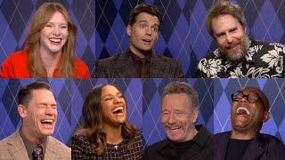 ARGYLLE Hilarious Cast Interview  Cavill Howard Rockwell Cena Cranston Jackson DeBose