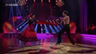 Dancing Stars 2016 F 8 - Sabine Petzl Paso Doble Tanz