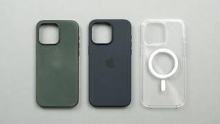 Every Apple iPhone Case Compared - Choose Wisely... Silicone vs FineWoven vs Clear