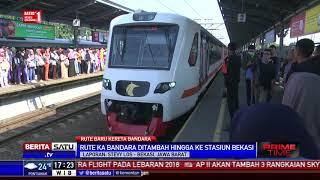 Rute KA Bandara Ditambah Hingga ke Stasiun Bekasi