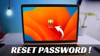 2023 Forgot Your MacBook Password? Reset Quickly Without Data Loss M2 Ventura OS