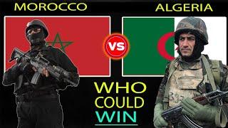 Morocco vs Algeria military power comparison 2022-2023  Algeria vs Morocco military power