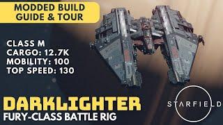 Darklighter  Class M Crimson Fleet Ship - Starfield Endgame Ship Build  Full Build Guide