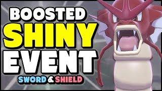 BOOSTED SHINY EVENT - Get Shiny Magikarp and Gyarados Easily - Pokemon Sword and Shield