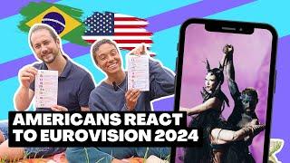 Americans React To Eurovision 2024