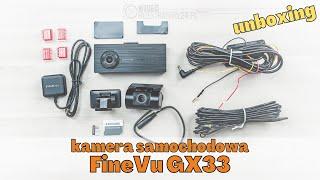 Kamera samochodowa FineVu GX33 - unboxing