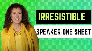 The Key to Crafting an Irresistible Speaker One Sheet