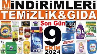 MİGROS İNDİRİMLERİ KAMPANYALARI BU HAFTA  MİGROS DETERJAN GIDA ÇEŞİTLERİ  MİGROSKOP SON GÜN 9 EKİM