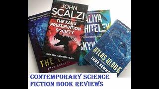 CONTEMPORARY SCIENCE FICTION BOOK REVIEWS John Scalzi Emma Newman Adam Roberts Aliya Whiteley