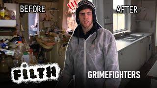 Cleaning Up After Nightmare Tenants  FULL EPISODE  Grimefighters  Episode 1