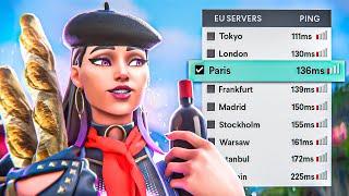 So I tried playing on Paris servers... ft. Mahluna