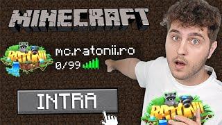  REDESCHID SERVERUL MEU DE MINECRAFT  mc.ratonii.ro