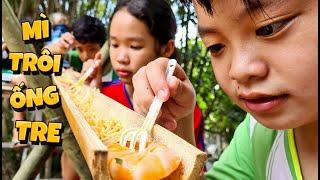 Tony  Trải Nghiệm Ăn Mì Cay Trôi Ống Tre - Nagashi Somen