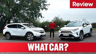 2021 Toyota RAV4 vs Honda CR-V – hybrid SUV showdown  What Car?