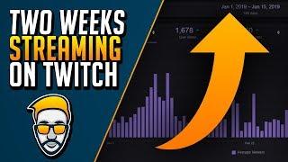 Growing my Twitch Stream in Two Weeks Twitch Stream Growth Report #1