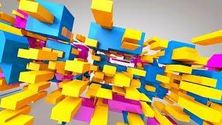 Cinema 4D Tutorial - Random Cube Title Animation