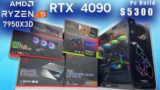 Building an All ROG High End  Gaming Pc $5300  2023