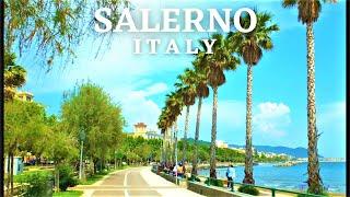 DISCOVER SALERNO - A walking tour of Italys most beautiful city #4k #italy