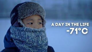 One Day in the Coldest Village on Earth −71°C −95°F   Yakutia Siberia