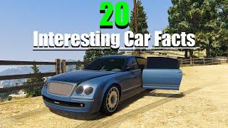 20 Interesting Car Facts You Probably Didn’t Know in GTA Online…