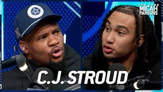 C.J. Stroud Reacts to Rookie Season Debates MJ vs. Steph Curry with Micah  The Edge Ep. 21