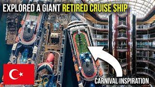 URBEX  Massive retired cruise ship Carnival Inspiration