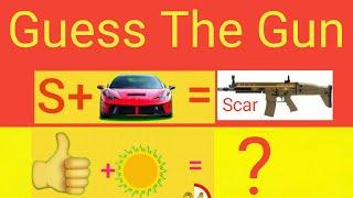 Guess The Gun By Emoji  Freefire  PUBGBGMI 