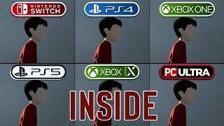 INSIDE  Switch vs PS4 vs PS5 vs Xbox One vs Series X vs PC  Graphics Comparison Side by Side 4K