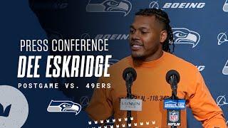 Dee Eskridge Seahawks Postgame Press Conference - Week 13 vs. San Francisco 49ers