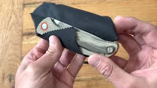  Shirogorov F3 in Green Micarta - KNIFE UNBOXING 