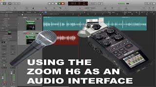 How To Use A Zoom H6 As An Audio Interface