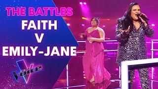 Faith V Emily-Jane  Whitneys Im Your Baby Tonight  The Battles  The Voice Australia