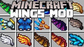 Minecraft CUSTOM WINGS  FLYING WINGS MOD Minecraft Mods