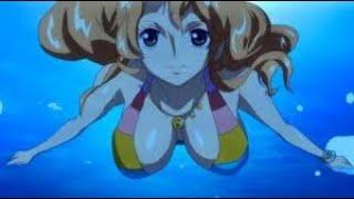 Nami & Robin Bikini moments