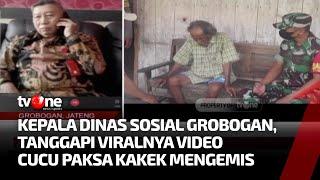 Kisah Dibalik Viralnya Cucu Paksa Sang Kakek untuk Mengemis  Apa Kabar Indonesia Pagi tvOne