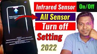 Turn OffOn Infrared Sensor in Mobile  Proximity Sensor band kaise kare mobile par  IR Sensor