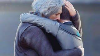 Detroit Become human Connor and Hank I miss you like it was the very first night