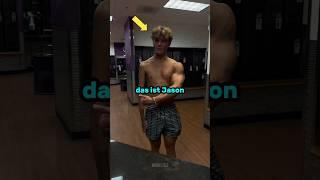 Dieser Kerl trainiert nur einen Arm cr jacksonthec #bodybuilding #gefährlich #motivation #shorts