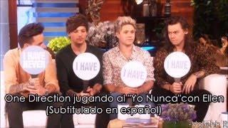 One Direction jugando al Yo Nunca con Ellen Subtitulado en español