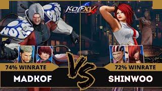 KOFXV⭐MADKOF O.RugalO.ChrisGoenitz vs SHINWOO VanessaBillyIori⭐Ranked Match - 060724