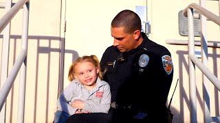 How Cop Bonded With Girl He Adopted After Answering Welfare Check