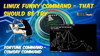 2 Fun Linux Commands to Try When Youre Bored - Fun Linux Commands fortune command  cowsay command