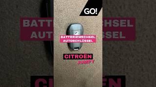 Citroën Jumpy - Batteriewechsel Anleitung 